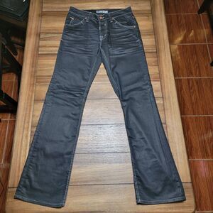 Hudson Black Denim Jeans w/ Button Fly - Size 32